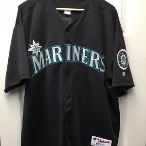 Ken Griffey Jr. Seattle Mariners Authentic Russell MLB Alternate Jersey 52